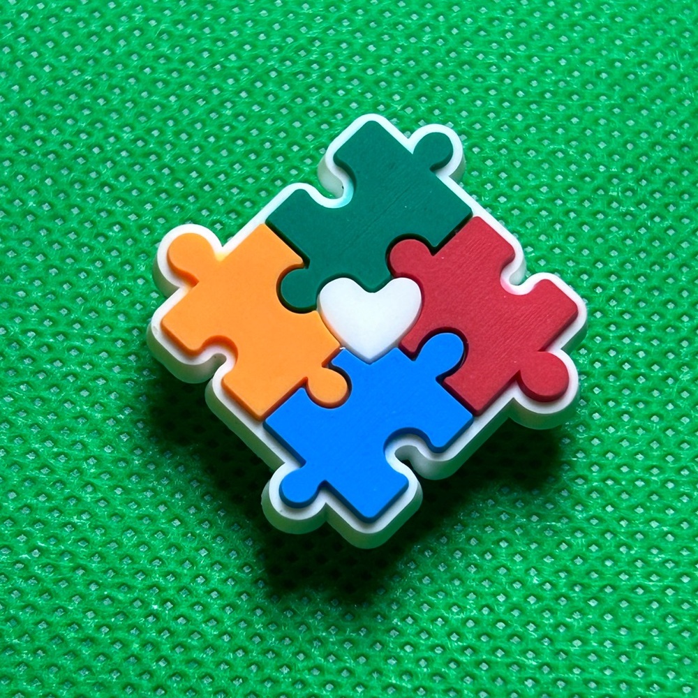 🌼 (5/$10 or 10/$15) NEW Autism Friendly Awareness Croc Charm Collection